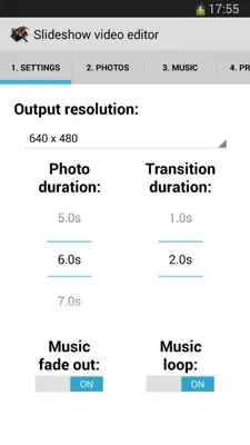 Slideshow video editor android App screenshot 11