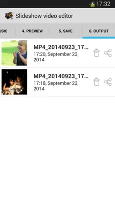 Slideshow video editor android App screenshot 6